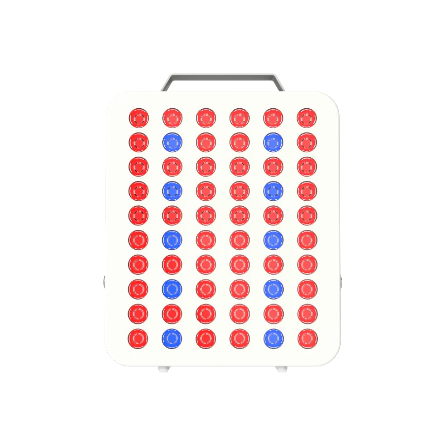Panel de luz roja 60 LED